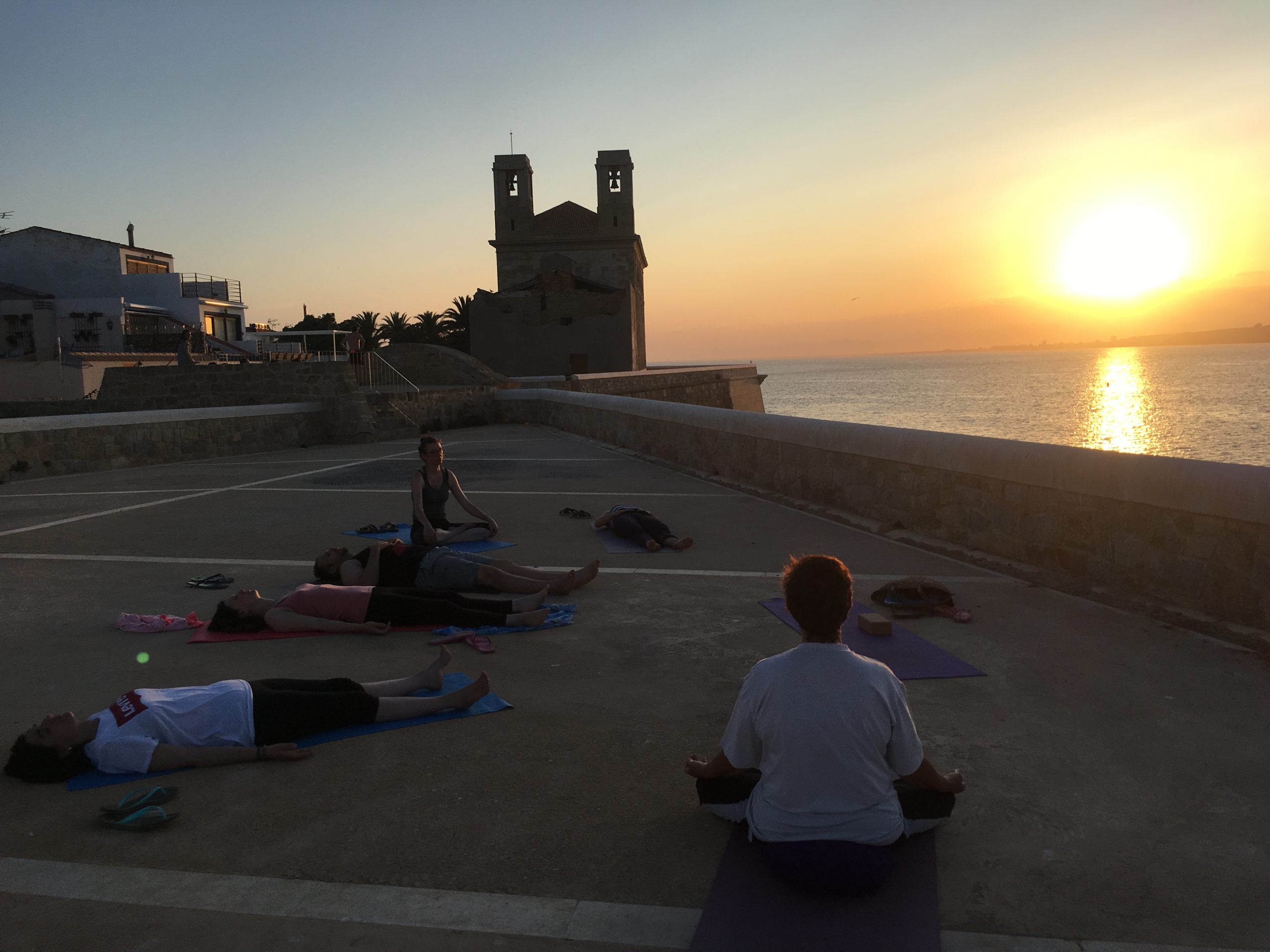 Cours de la retraite de Yoga et Ayurvéda Ile de Tabarca en Espagne